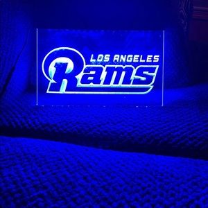 Brand new Los Angeles Rams LED sign